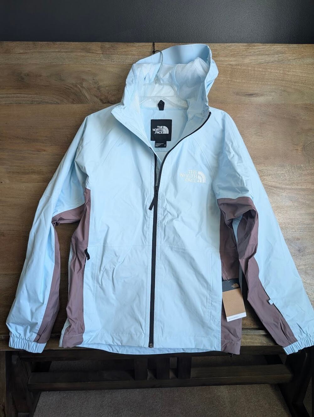 NWT THE NORTH FACE Women's Build Up Jacket XS Icecap Blue DryVent Waterproof Ski